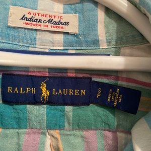 Ralph Lauren Madras Shirt